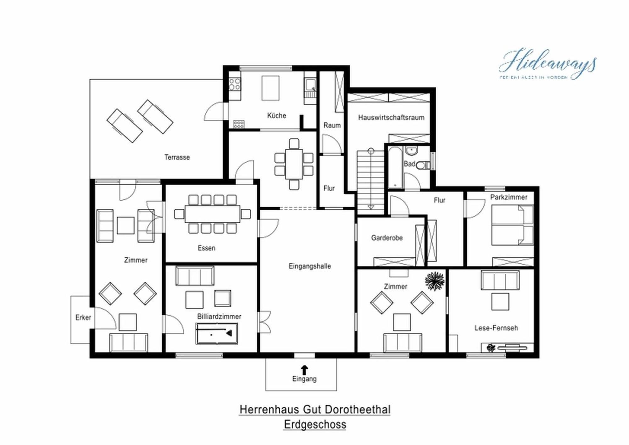 Herrenhaus Gut Dorotheenthal Damp Exterior foto